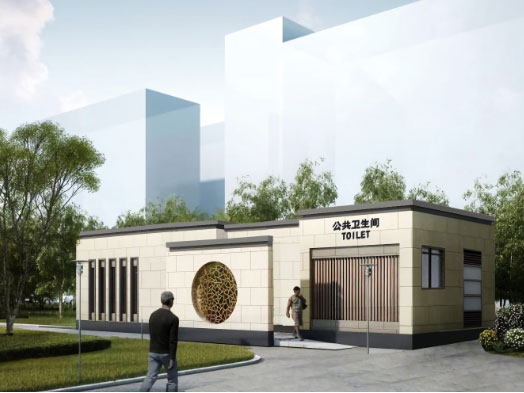 青松乡豪华组装型移动厕所